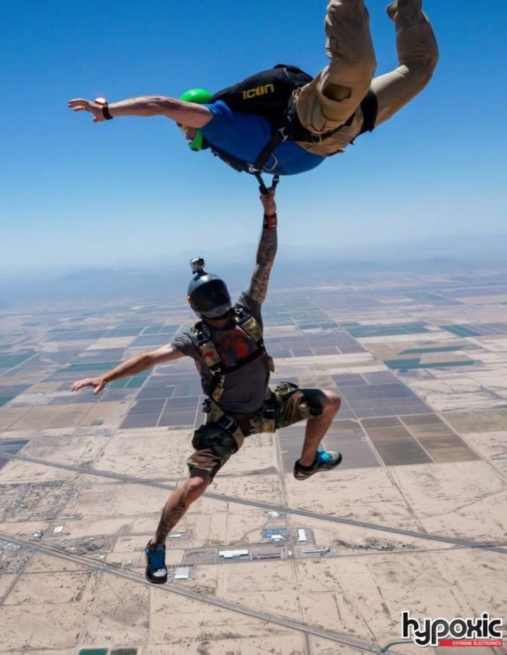 Freefall dock over Arizona
